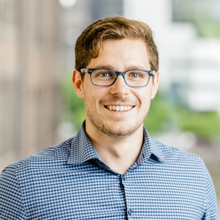 A headshot of Joe Maimone, a senior clinical research coordinator at Massachusetts General Hospital.